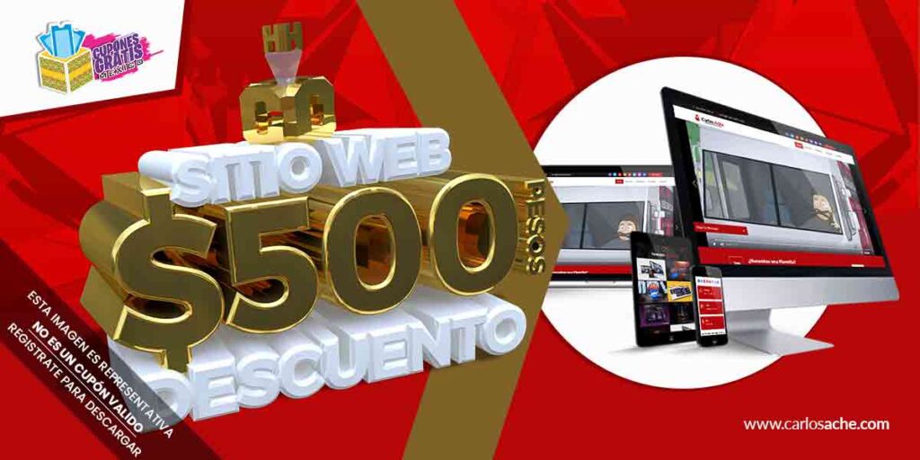 Descuento Pagina Web