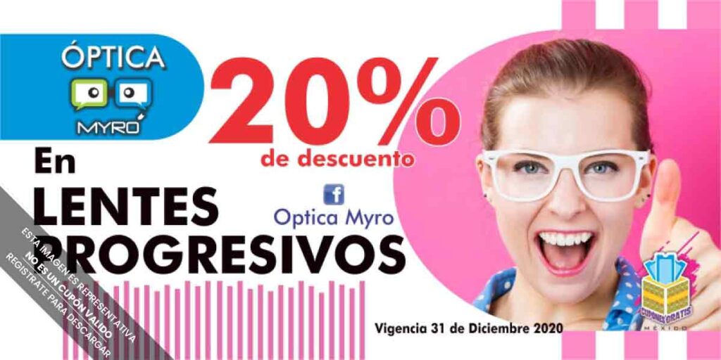 20 de Descuento en Optica Myro