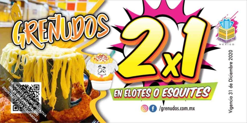 2x1 en Esquites o Elotes