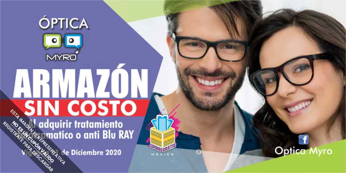 Cupón Armazón sin Costo