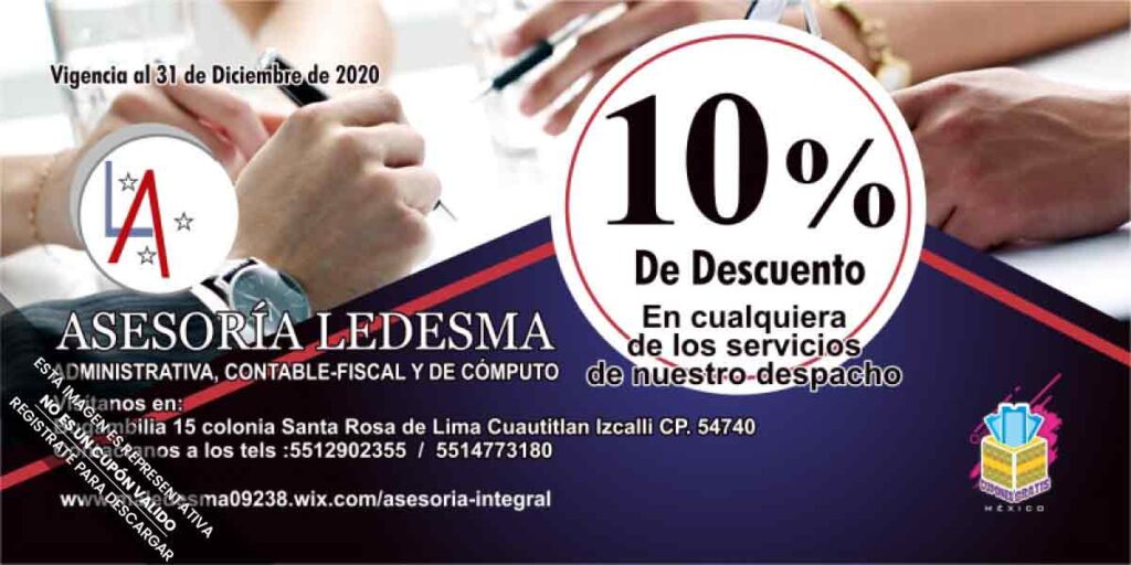 Cupón Asesoría Ledesma