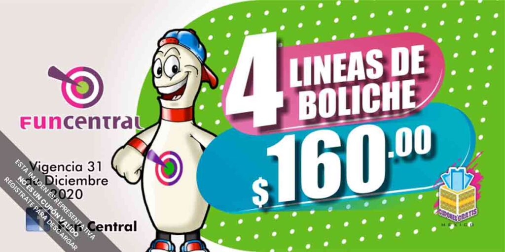 Cupon Boliche Fun Central