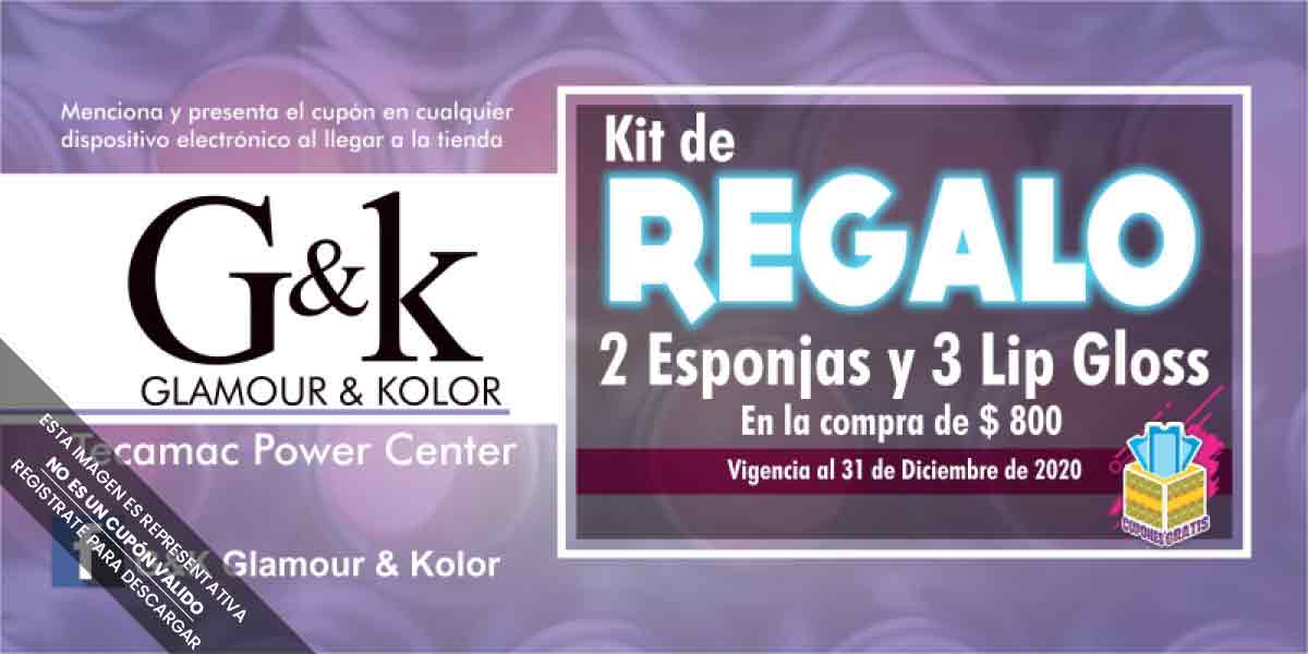 Cupón Glamour y Kolor