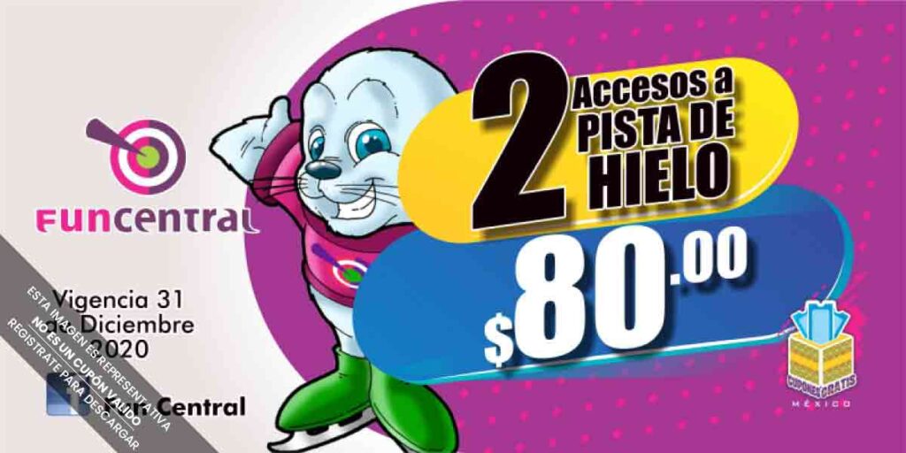 Cupón Pista de Hielo Fun Central